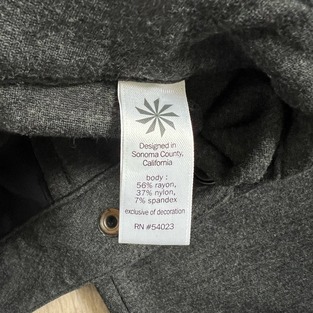 Athleta Avenue Ponte Skinny Pants Pockets Dark Grey 6P - Picture 8 of 9